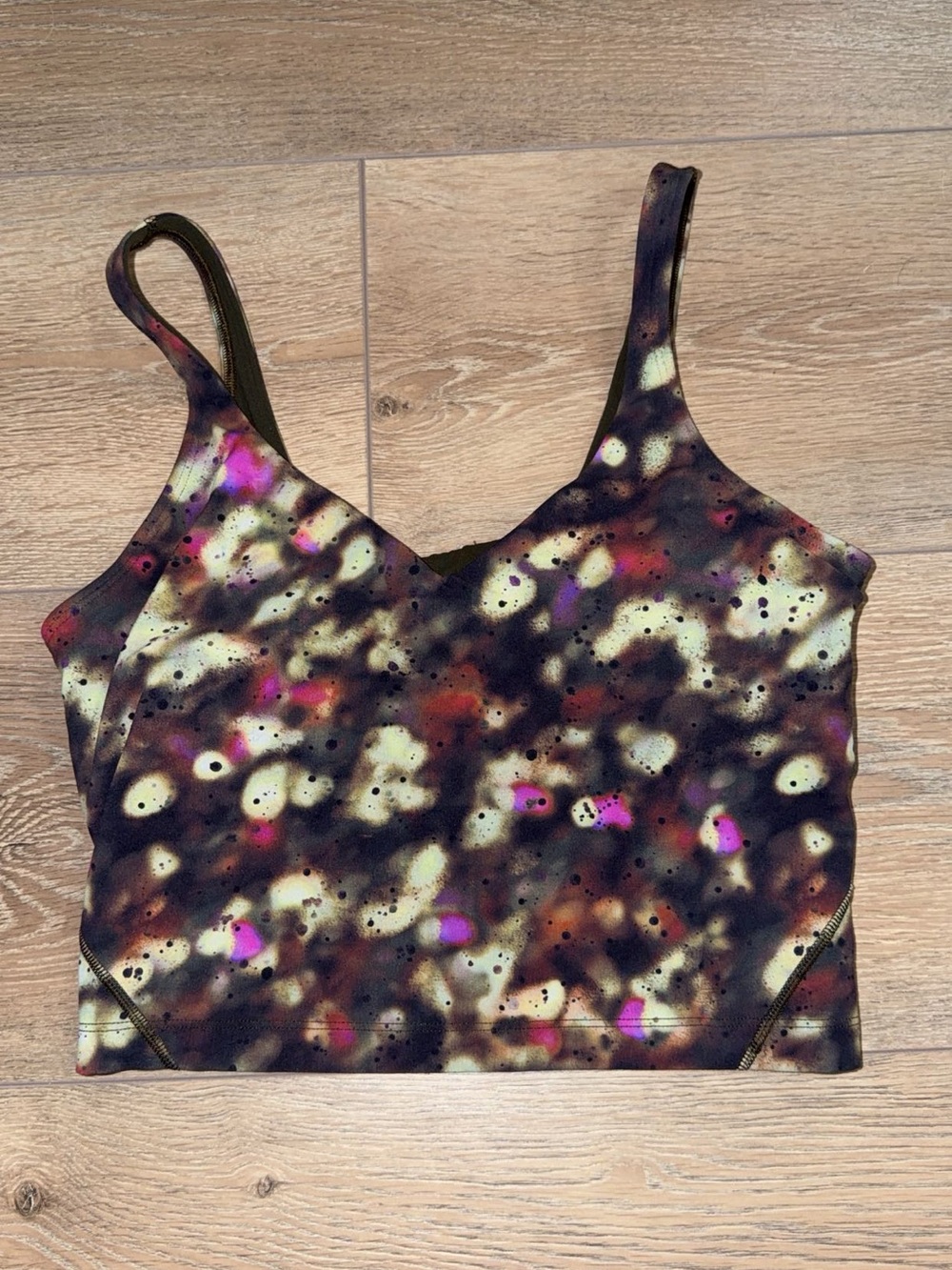 Lululemon Energy Bra High Neck Cosmic Shift Multi Sports Bra